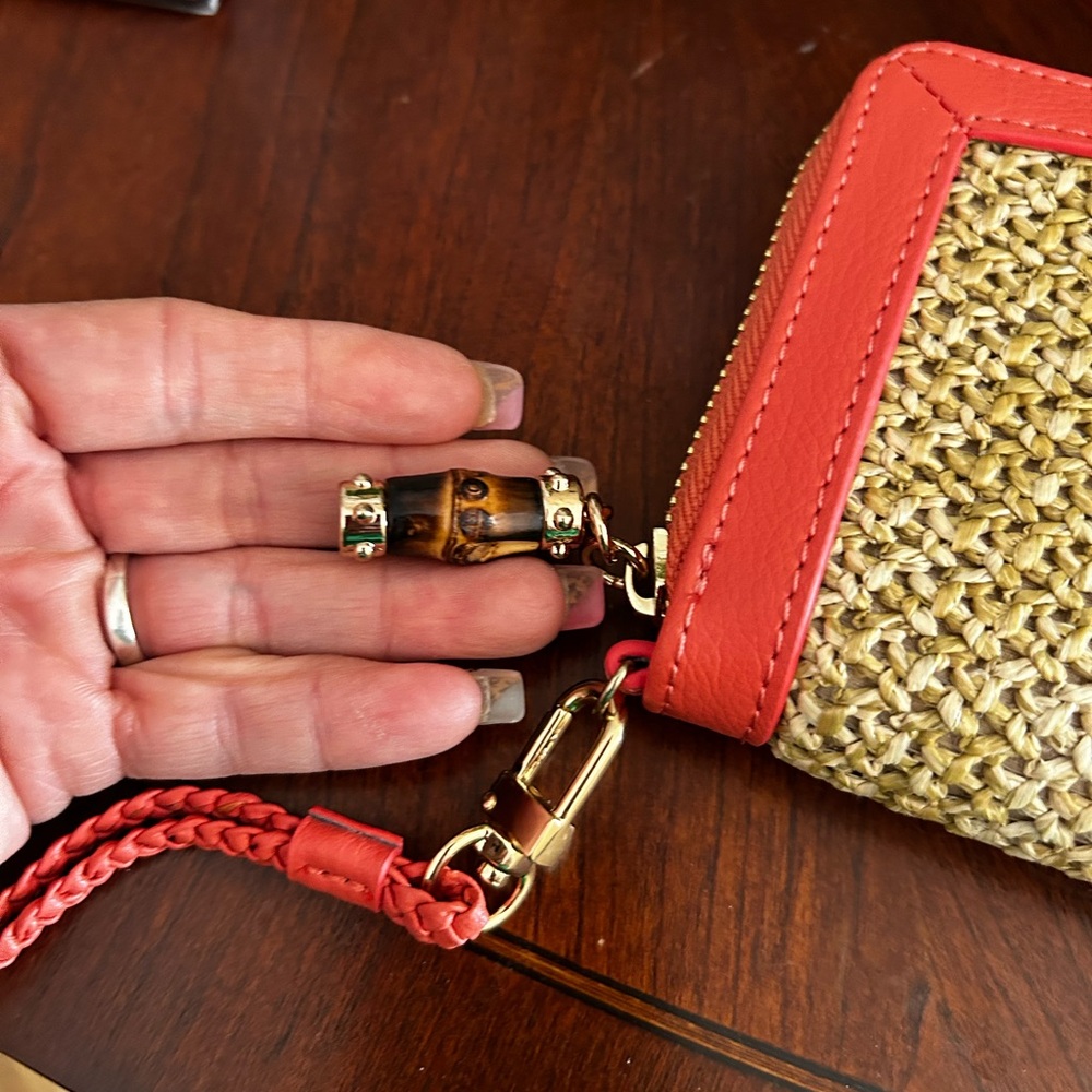 Spartina 449 Bamboo Chic zip wallet